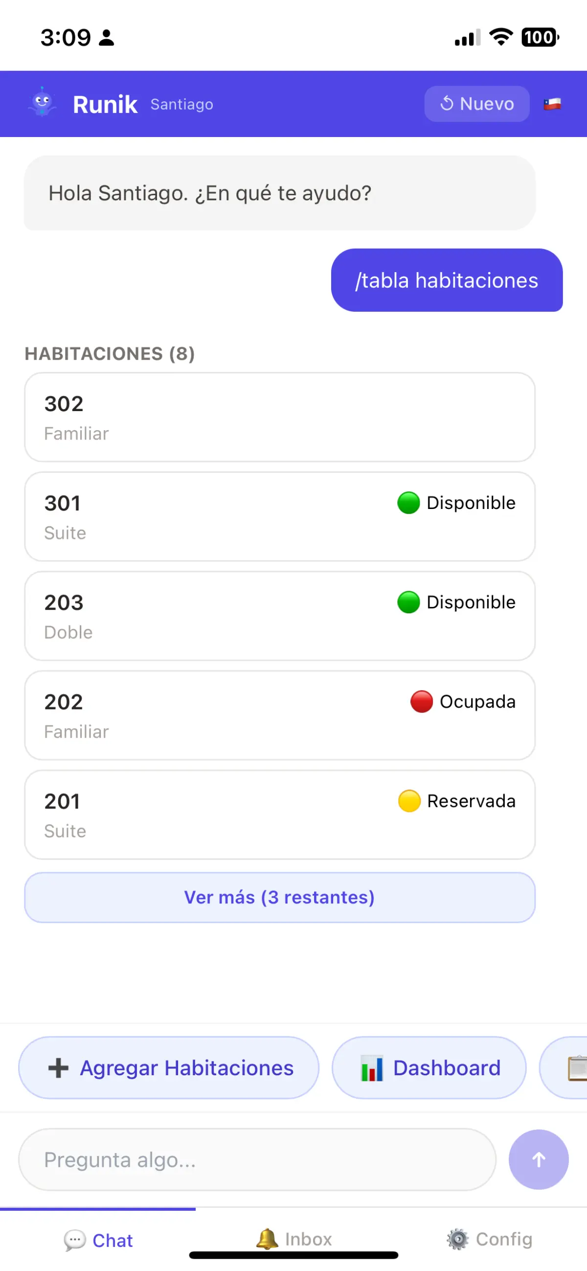 App movil — consulta de datos